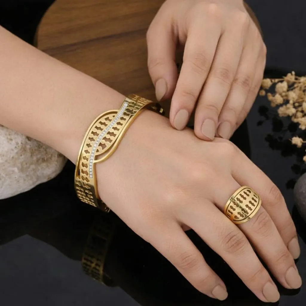 Imperial Wave Bracelet Set