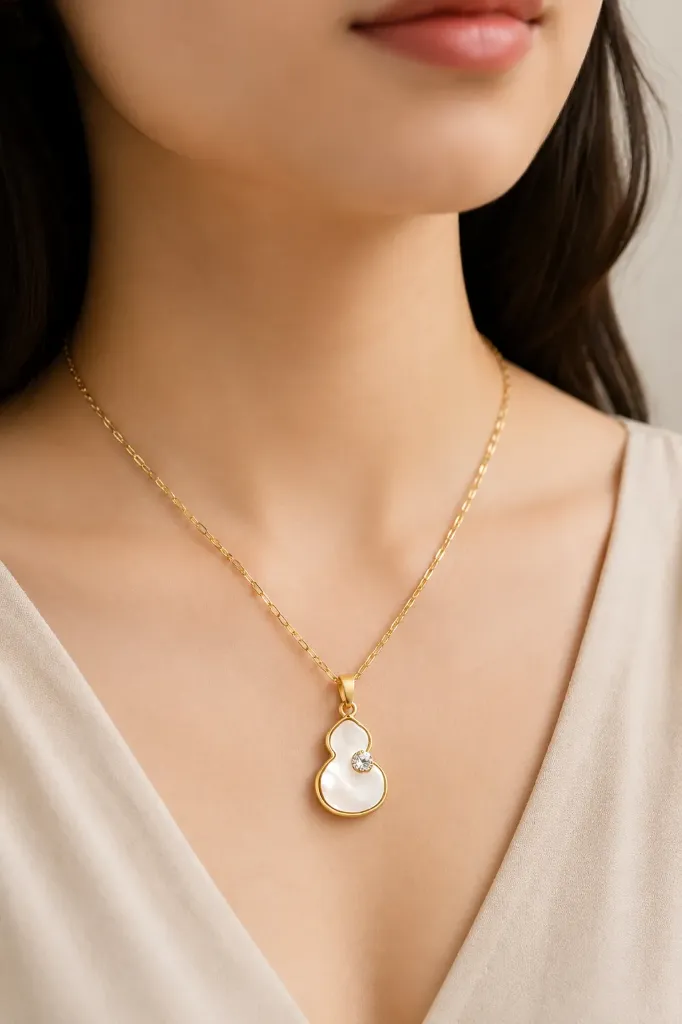 Moonlit Pearl Charm Pendent