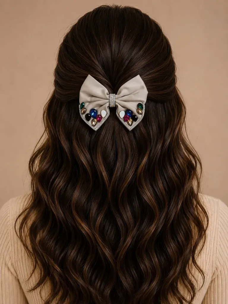 Gemaura Bow Hair clip