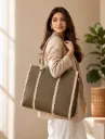 Olive & Ivory Executive Laptop Bag