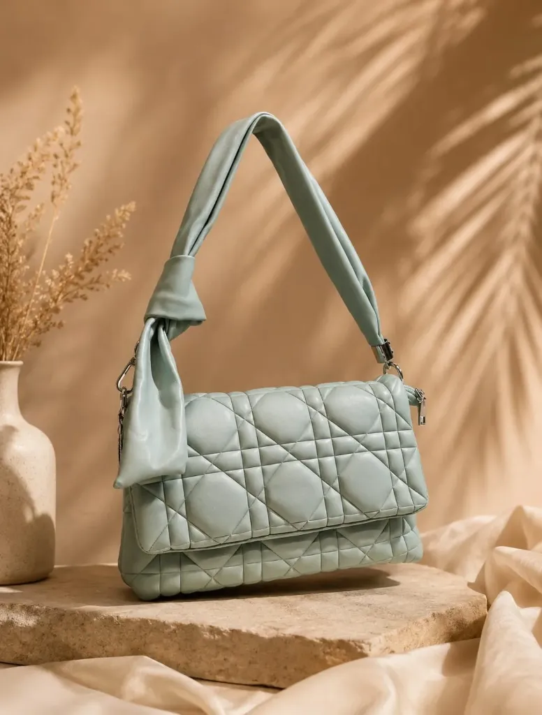Celeste Quilted Shoulder Bag