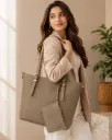 Olive tote Bag