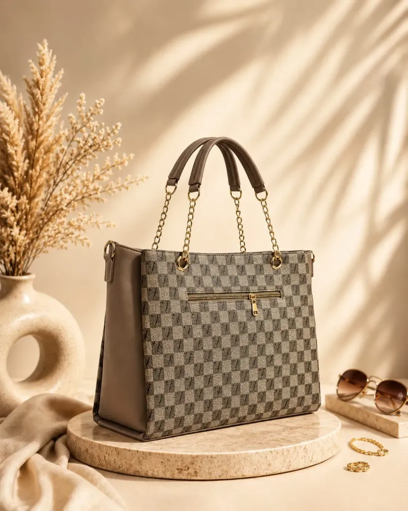 Riviera Monogram Tote Bag